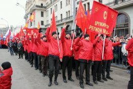 Пропутинский митинг в Москве (ВИДЕО)