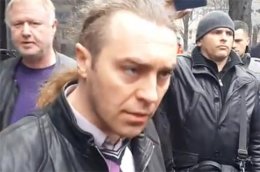 «Свободовцам» под ГПУ кричали «Банду геть!» (ВИДЕО)