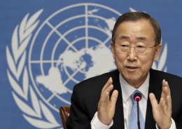Конфликт вокруг Крыма вышел за пределы Украины и России, - генсек ООН