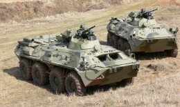 Российские БТРы подобрались к Одесской границе