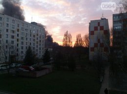 В Кривом Роге загорелся один из танков с полным боекомплектом и топливом (ВИДЕО)