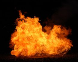 В мощном взрыве во время учений погиб военный
