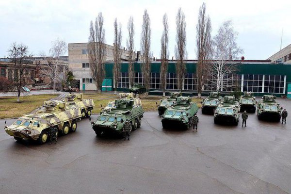Для Национальной Гвардии Украины предоставили новейшие БТРы (ФОТО)