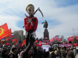 Тимошенко произвела фурор на площади Свободы в Харькове (ФОТО)