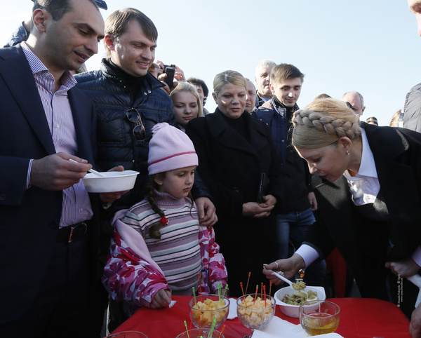 Тимошенко поблагодарила участников автопробега «Восток и Запад вместе» (ФОТО)