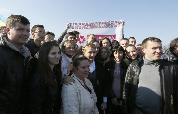 Тимошенко поблагодарила участников автопробега «Восток и Запад вместе» (ФОТО)