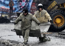 Самооборона освободила от баррикад Парковую аллею