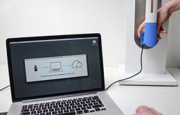 Новая дверная ручка очищает руки человека от возбудителей болезней (ФОТО)