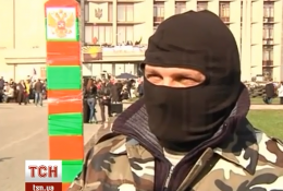 Захватчики Донецкой ОГА будут стоять до конца (ВИДЕО)