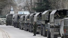 С территории Крыма продолжается вывод российских войск