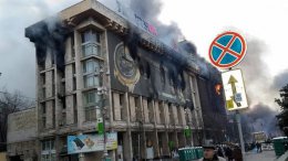 Дом профсоюзов восстановят ко Дню независимости (ВИДЕО)