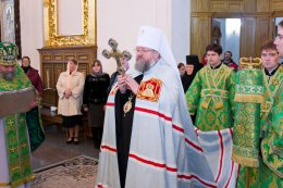 Митрополит Донецкий и Мариупольский УПЦ МП обратился к жителям региона с призывом к миру