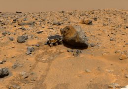 Уфолог на снимках с Марса обнаружил неизвестную скульптуру (ФОТО)
