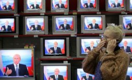 В Славянске захвачена телевышка и включены российские каналы