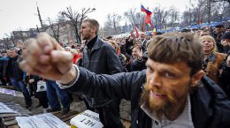 Сепаратистами захвачен Горловский городской совет