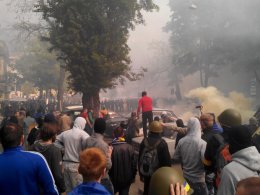 В Одессе 3, 4 и 5 мая 2014 г. в связи с трагическими событиями объявлены днями траура