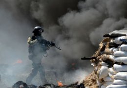 Украинские патриоты ликвидировали блокпост сепаратистов на Донбассе (ВИДЕО)