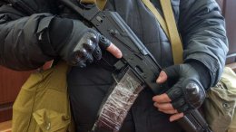 В ночь на 5 мая у здания Донецкого городского совета произошла перестрелка