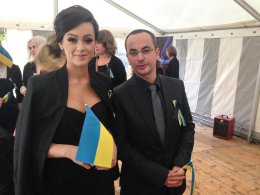 Мария Яремчук прошлась по красной дорожке на открытии «Евровидения-2014» (ФОТО)