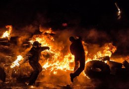 В Одессе блокпосты самообороны забросали «коктейлями Молотова»