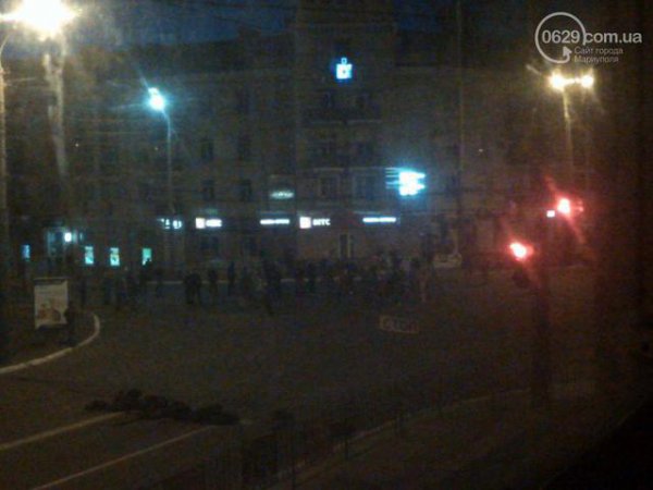 Начало военных действий в Мариуполе (ФОТО)