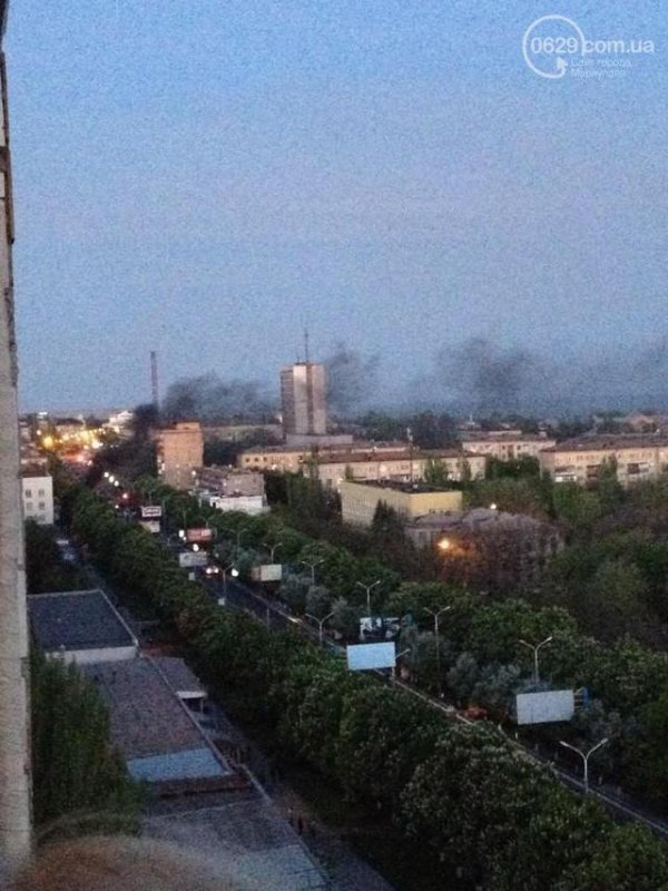 Начало военных действий в Мариуполе (ФОТО)