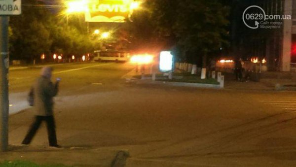 Начало военных действий в Мариуполе (ФОТО)