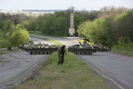 Этой ночью сепаратисты в Славянске пытались выйти из окружения