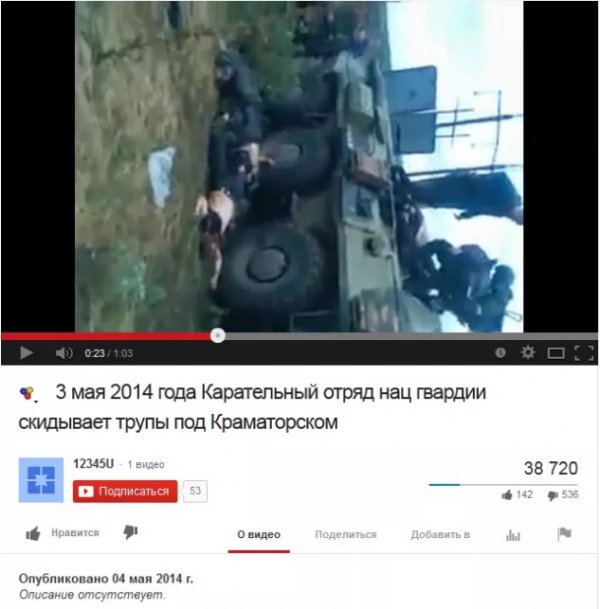 Российские СМИ запустили видео о жестокости украинских солдат (ВИДЕО)