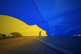 В путешествие по украине с Сумщины отправился Флаг единения (ВИДЕО)