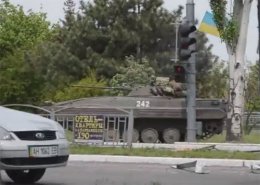 В Мариуполе произошли столкновения (ВИДЕО)