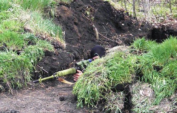 Для армейских снайперов были проведены практические стрельбы (ФОТО)