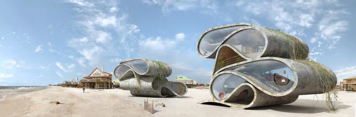 Необычные дома будущего, которые могут защитить жителей от катаклизмов (ФОТО)