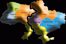 Карта территорий Украины, контролируемых террористами (ФОТО)