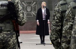 В армии Тимошенко начались тренировки (ВИДЕО)