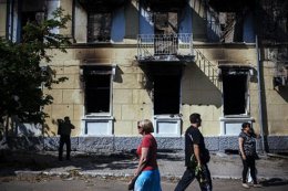 Вооруженные автоматами преступники ограбили в Мариуполе три банка за 15 минут