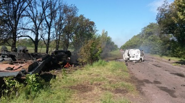 Утром под Волновахой погибло 16 украинских воинов (ФОТО)