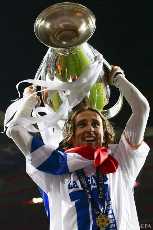 Новый образ Луки Модрича (ФОТО)