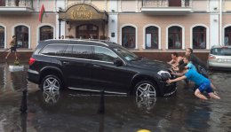 Наводнение в Минске (ФОТО)