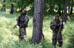 Боевики обстреляли из гранатометов блокпосты военных и жилые районы в Рубежном