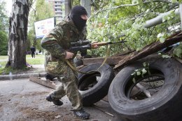 В Славянске продолжаются бои (ВИДЕО)