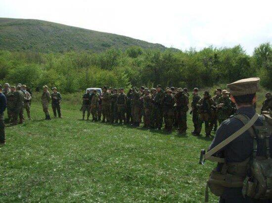 Тренировочный лагерь террористов в горах Крыма (ФОТО)