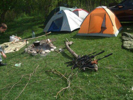 Тренировочный лагерь террористов в горах Крыма (ФОТО)