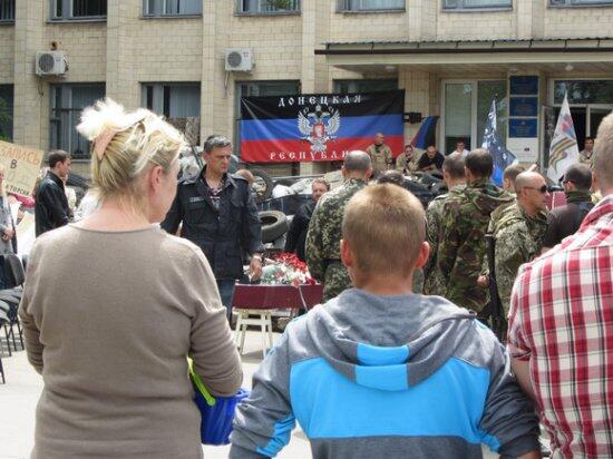 В Краматорске на мине подорвался автомобиль с боевиками (ВИДЕО)