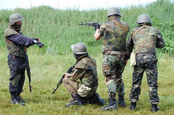 Как проходят тренировки бойцов  батальона "Донбасс" (ФОТО)
