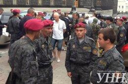 Бойцы Нацгвардии требуют от Кабмина признать их участниками боевых действий