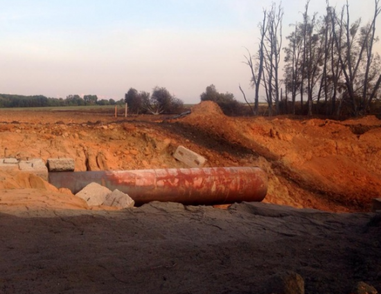 Подробности взрыва газопровода в Лохвицком районе (ФОТО)