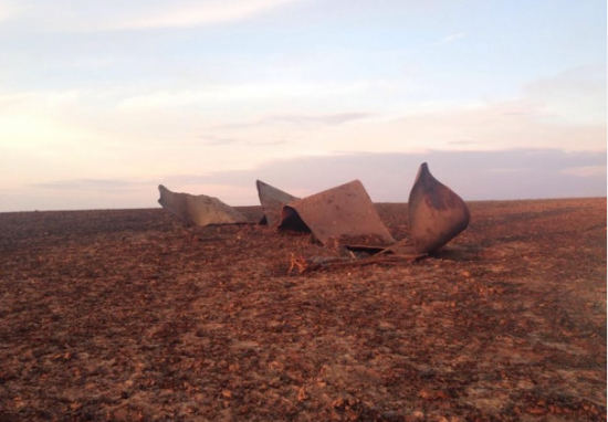 Подробности взрыва газопровода в Лохвицком районе (ФОТО)