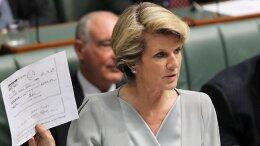 Джулия Бишоп: "Я глубоко обеспокоена тем, что беспорядки в Восточной Украине продолжаются"