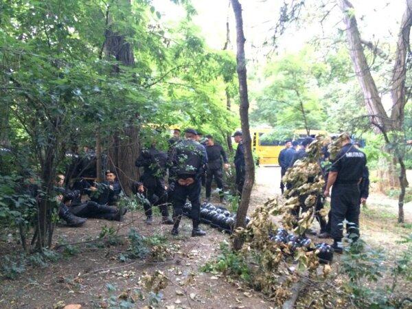 В Одессе состоялся малочисленный Антимайдан (ФОТО)